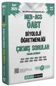 Pegem 2025 ÖABT MEB-AGS Biyoloji Öğretmenliği Çıkmış Sorular Çözümlü Pegem Yayınları - 1