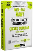 Pegem 2025 ÖABT MEB-AGS Lise Matematik Öğretmenliği Çıkmış Sorular Çözümlü Pegem Yayınları - 1