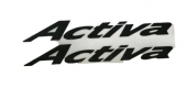 Honda Actıva Yazı Arma Siyah - 1