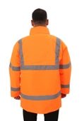 Bestguard Yüksek Görünürlüklü İşçi Parkası - İş Parkası - Yüksek Görünümlü Parka - 9