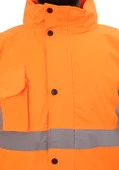 Bestguard Yüksek Görünürlüklü İşçi Parkası - İş Parkası - Yüksek Görünümlü Parka - 8