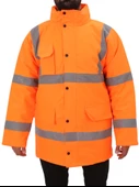 Bestguard Yüksek Görünürlüklü İşçi Parkası - İş Parkası - Yüksek Görünümlü Parka - 6