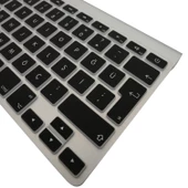 Klavye Koruyucu Apple Magic Keyboard-1 Türkçe Q Baskılı Silikon Kılıf A1314 A1242 ile Uyumlu - 7