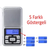 Mini Dijital Hassas Terazi LCD Ekran Pilli 0.01 gr Hassasiyet  200 gr Tartım Mutfak Tartısı Ölçüm - 3