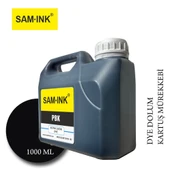Feyink Samink Canon Pro Serisi Plotter DYE Kartuş Dolum Mürekkebi PFI-1300 PFI-1700 PBK (Photo Black) -100 - 1