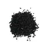 Dekoratif  Kırma Kırık Cam SEDEFLİ Renk Cam Kırığı (100 Gram)  Siyah - 1