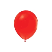 Metalik  Balon 12 İnç Baskısız (100 Adet)  Kırmızı - 1