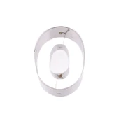 Kek Kurabiye Ve Pasta Kalıbı Metal  0 Sıfır Sayı Büyük Boy Rakam 8.5 CM - 1