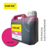 Feyink Samink Canon Pro Serisi Plotter DYE Kartuş Dolum Mürekkebi PFI-1300 PFI-1700 PM (Photo Magenta) -10 - 1