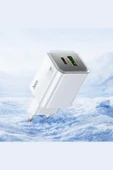 Hoco N46 Glorious Type-C 20W ve USB QC 3.0 18W Çıkışlı Type-C to Type-C Kablolu Şarj Cihazı thumbnail 16