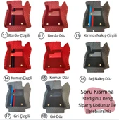 Renault Clio 1995-2001 Arası Araca Özel 8d Çift Katmanlı Havuzlu Paspas Takımı - 5