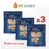 fit 3'lu Yulafli Lavaş Ekmeği - 1