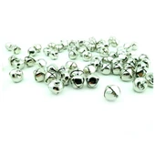 Metal Çıngırak Zil 2 CM (1000 Adet)  Gümüş - 1