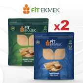 fit 2 Paket Yulaf Lavaş Ekmeği 2 Paket Kepekli Lavaş Ekmeği - 1