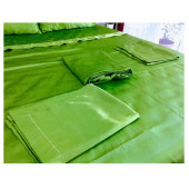 TAÇ MİCROPOLYESTER ÇİFT KİŞİLİK BASIC NEVRESİM TAKIMI-YEŞİL - 3