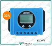 20 Amper 12/24V Solar Pwm Şarj Kontrol Cihazı Lexron - 1