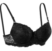 Silikonlu Dantelli Boş Dolgusuz Bayan Sütyen - 1