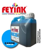 Feyink Canon Lucia Pro Serisi Plotter Pigment Kartuş Dolum Mürekkebi PC (Photo Cyan)-1000ml- - 1