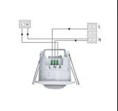 Ct-9242 360 Derece Sıva Altı Hareket Algılayıcı Sensör 600W - 4