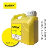 Feyink Samink Canon Lucia TM-TX Serisi Plotter Pigment Kartuş Dolum Mürekkebi  Y (Yellow) -1000ml- - 1