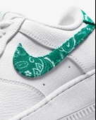 Nike Air Force 1 Low 07 Essential White Green Paisley thumbnail 4