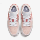 Nike Air Jordan 1 Low Mighty Swooshers Pink Womens thumbnail 4