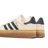 Adidas Gazelle Bold Beige Black Womens - 4