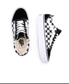 Vans Vans UA Old Skool Platform Black White Checkerboard thumbnail 3