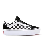Vans Vans UA Old Skool Platform Black White Checkerboard thumbnail 1