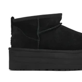 Ugg UGG Classic Ultra Mini Platform Black Womens - 5
