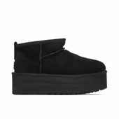 Ugg UGG Classic Ultra Mini Platform Black Womens - 1