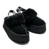 Ugg UGG Funkette Slipper Black thumbnail 3