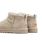 Ugg UGG Classic Ultra Mini Boot Grey Womens thumbnail 2