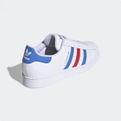 Adidas Superstar White Blue Red thumbnail 2