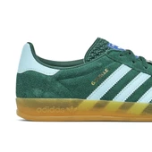 Adidas Gazelle Collegiate Green Sky Blue - 4