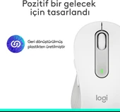 Logitech M650 Signature 910-006255 Beyaz Sessiz Küçük Boy Sağ El Kablosuz Mouse Outlet - 3