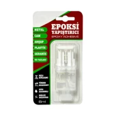 Hızlı Kuruyan Epoksi Yapıştırıcı 6 ml Güçlü Genel Amaçlı Yapışma Metal Plastik Seramik Cam Kullanım - 2