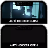 Buff Labs Buff Iphone 13 Pro Max Uyumlu 5D Glass Anti Hacker Ekran Koruyucu - 3