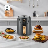 HOMEND AIRFRYDAY 2505H AIRFRYER ANTRASIT - 1
