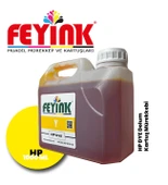Feyink  Hp Vivera T Plotter DYE Kartuş Dolum Mürekkebi T610/T770/T790/T795/T920/T2300 Y Yellow1000ml - 1