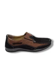 Master 1702-25 Hakiki Nubuk Deri Anatomik Casual Erkek Ayakkabı Kahve Vizon - 2