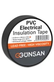 Günsan Elektrik Izole Bant Siyah 0,13 Mmx18 Mm 10 Mt - 1