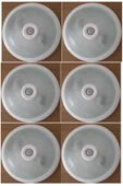 Nisaca Hareket Sensörlü Glop Armatür Tavan Lambası 6 Lı Avantaj Paket. Merdiven Tuvalet Banyo Balkonda Eko. - 1