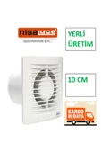 Nisa Banyo, Tuvalet, Mutfak Aspiratör Fan (220 Volt, Yerli Üretim) 100 Lük - 1