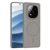 Xiaomi Redmi Note 14 Pro Plus Kılıf M-safe Şarj Özellikli Zore Ruby Sert Kapak - 8