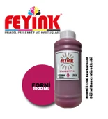 Feyink Forni Ecosolvent Dijital Baskı Mürekkebi Epson İ3200 Kafa Uyumlu Magenta (Kırmızı) -1000ml- - 1