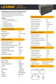 Lexron 100A 12.8V Lityum Akü (Lifepo4) - 3