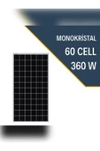 Lexron 360W Monokristal Güneş Paneli - 1