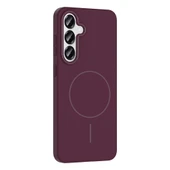 Galaxy S25 Plus Kılıf M-safe Şarj Özellikli Zore Ruby Sert Kapak - 12