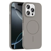 Apple iPhone 16 Pro Max Kılıf M-safe Şarj Özellikli Zore Ruby Sert Kapak - 8